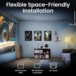 BENQ MX520 SmartEco 3000 lumen XGA 3D DLP Máy chiếu LED Wifi Stereo Pico Pin hoạt động cho rạp hát gia đình ngoài trời sử dụng kinh doanh - Product Image 5