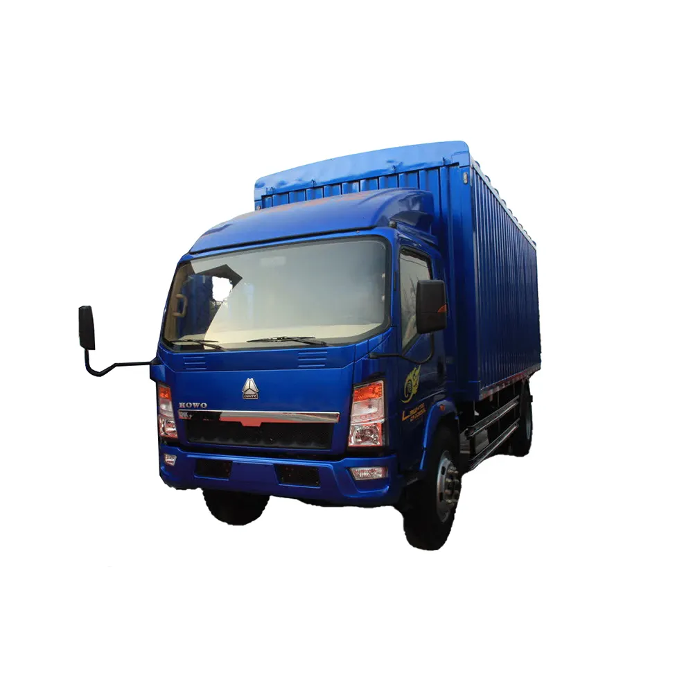 초침 저렴한 가격 SinoTrucks 좋은 품질 좋은 성능 가벼운 의무 5 톤화물 디젤 유로 3 밴 트럭