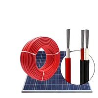 TÜV H1Z2Z2-K DC Solar PV Kabel 4MM2 6MM2 10MM2 16MM2 Rot Schwarz XLPO Isolierung PV1-F Photovoltaik Solarkabel