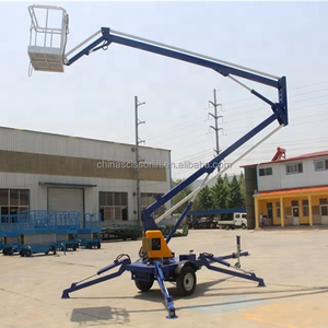 Nacelle élévatrice mobile tractable de 10 m pour travaux en hauteur en agriculture - Product Image 4