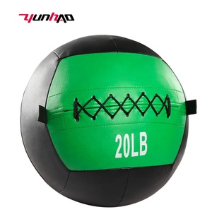 Yuncheng venta al por mayor logotipo personalizado PVC gimnasio casa Fitness medicina <span class=keywords><strong>Bola</strong></span> de pared - Product Image 4