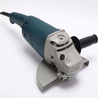 Meuleuse d'angle électrique industrielle et DIY Power Action 2400W avec interrupteur coulissant, poignée latérale 3 positions, disque de coupe 230mm