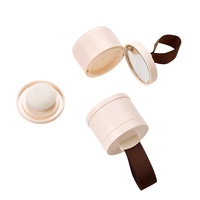 Pot rond personnalisé en ABS+AS pour poudre capillaire, 4g 10g, conteneur vide pour fond de teint, boîte cosmétique moulée par injection pour emballage