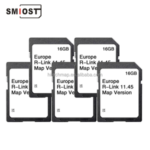 Cartes de mise à jour GPS SMIOST pour voiture, logiciel de navigation CID, <span class=keywords><strong>carte</strong></span> mémoire <span class=keywords><strong>SD</strong></span> pour <span class=keywords><strong>Renault</strong></span> R-Link 11.45 Europe Koleos Master - Product Image 1