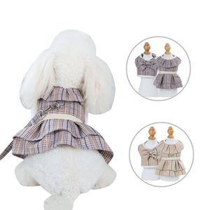 New Design Pet <strong>Harness</strong> Skirt New Chest Strap Breathable Small Dog <strong>Harness</strong> Vest Eco-Friendly Striped Cat <strong>Dress</strong> - Product Image 1