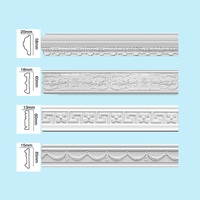 Chaise moderne européenne en polyuréthane haute densité pour mur intérieur Chaise décorative en PU Dado Rail apprêté Hôpitaux Hôtels