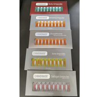 Ampoules liquides de peptides 5ml*10pcs, sérum collagène, ampoules blanchissantes pour le visage et le corps, anti-âge, hydratantes, traitement de l'acné, traitement des taches