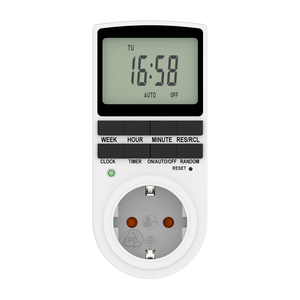 Wattsave Premium 16A 230V Prise EU avec Minuteur Numérique Programmable Quotidien/Semainier IP22 Certifié CE - Product Image 2