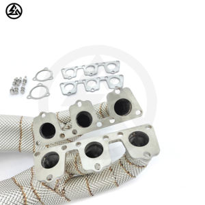 Collecteurs d'échappement <span class=keywords><strong>sport</strong></span> en acier inoxydable CSZ pour <span class=keywords><strong>Audi</strong></span> S4 S5 S6 S7 <span class=keywords><strong>3</strong></span>.0T C7 B8 2009-2016, livraison rapide - Product Image 4