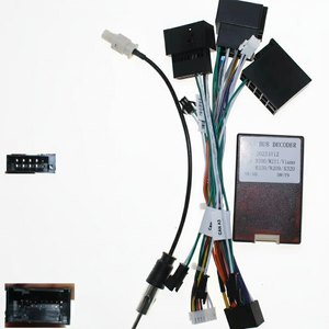 Pour mercedes-benz W209(02-06)/W203(01-04) adaptateur de faisceau de câblage Radio Android 16 broches avec décodeur de <span class=keywords><strong>Bus</strong></span> <span class=keywords><strong>CAN</strong></span> - Product Image 1