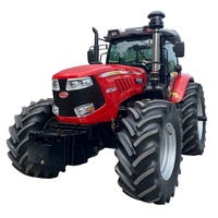 Tractores Agrícolas Grandes de 240HP y 120HP de China, Mini Tractor Pequeño para Agricultura, Tractor Compacto, Pequeno Trattorino, Tagliaerba