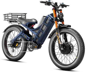 จักรยานไฟฟ้า 2026 eAhora Juliet Romeo Pro 3 ระยะทาง 300 ไมล์ แบตเตอรี่ 60V 80Ah จักรยานไฟฟ้าระยะไกล มอเตอร์คู่ สำหรับผู้ใหญ่ - Product Image 1