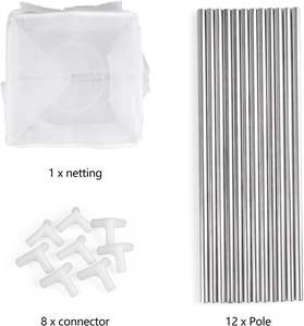 Ultra ince örgü açık böcek teraryum lüks tırtıl gözlem için katlanabilir böcek yetiştirme kafes - Product Image 6