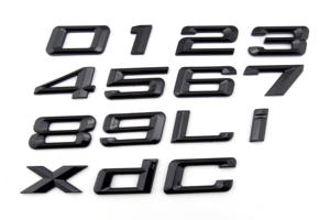 3D Chrome <span class=keywords><strong>Cursiva</strong></span> Personajes Letras y <span class=keywords><strong>Números</strong></span> Boot Trunk Letter Emblem Badge para BMW 4 Series F32 F33 F36 Car Body Sticker - Product Image 5