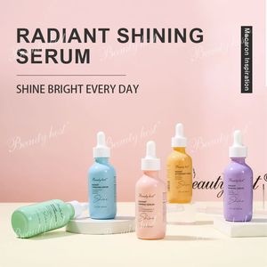 In Stock~Low MOQ Wholesale 6 Colors Radiant Face Serum Set Firming Antioxidant Glow Soothing Hydrating Skin Care Facial Serum - Product Image 2