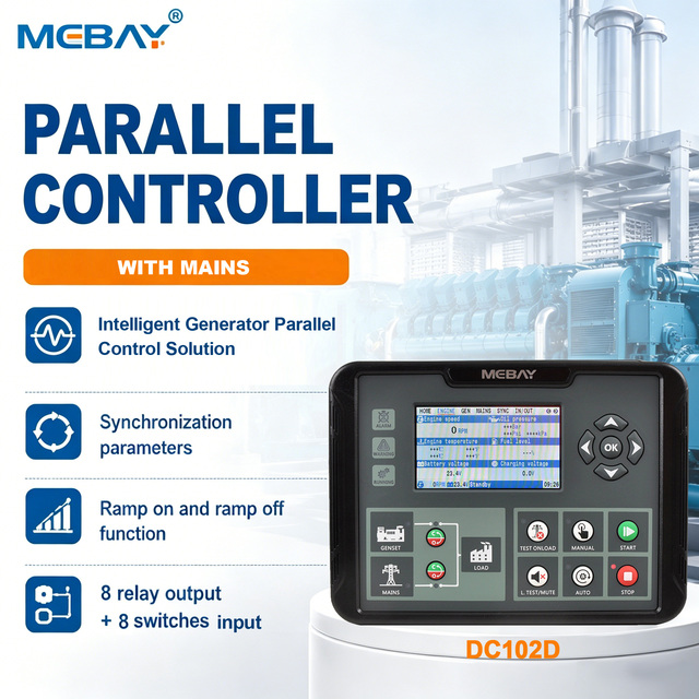 Mebay Generator Synchronization Controller DC102D AMF Function