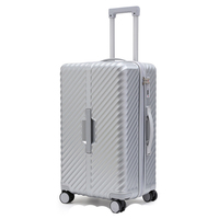 2025 ensemble de bagages pc abs avec chariot de conception populaire de haute qualité fabriqué en chine 20 ensembles de bagages triples