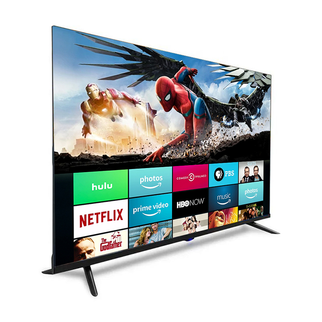 Mainstream Android OS A+ Grade Smart TV Full HD 4K WiFi 120Hz Customizable Cabinet 24 - 110" LED Television