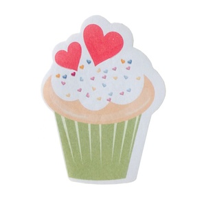 Gf Nhà Máy Bán Buôn Khuyến Mãi Trở Lại Trường Học Tự Dính Miếng Đệm Ghi Nhớ Tùy Chỉnh In Đáng Yêu Bánh Hình Dạng Ghi Chú Dính Thiết Lập - Product Image 3