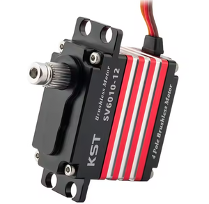 <span class=keywords><strong>KST</strong></span> SV6010-12 70Kgf.cm 0.09sec DC12V Servomotor Digital HV sin Escobillas de Aleación de Aluminio y Acero Endurecido con Micro Engranajes Metálicos para Gran Escala - Product Image 4