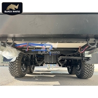 Remorque de camping tout-terrain, camping-car, auvent extensible, roulotte tout-terrain, caravane