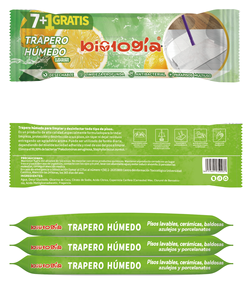 Toallitas de Limpieza Extra Gruesas para Pisos OEM ODM en Existencia, Trampas de Polvo Adhesivas para Todas las Superficies Duras - Product Image 1