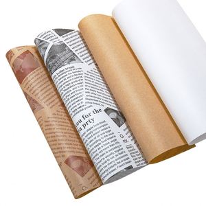 Papier sulfurisé 30x30 cm pour hamburgers - Product Image 1