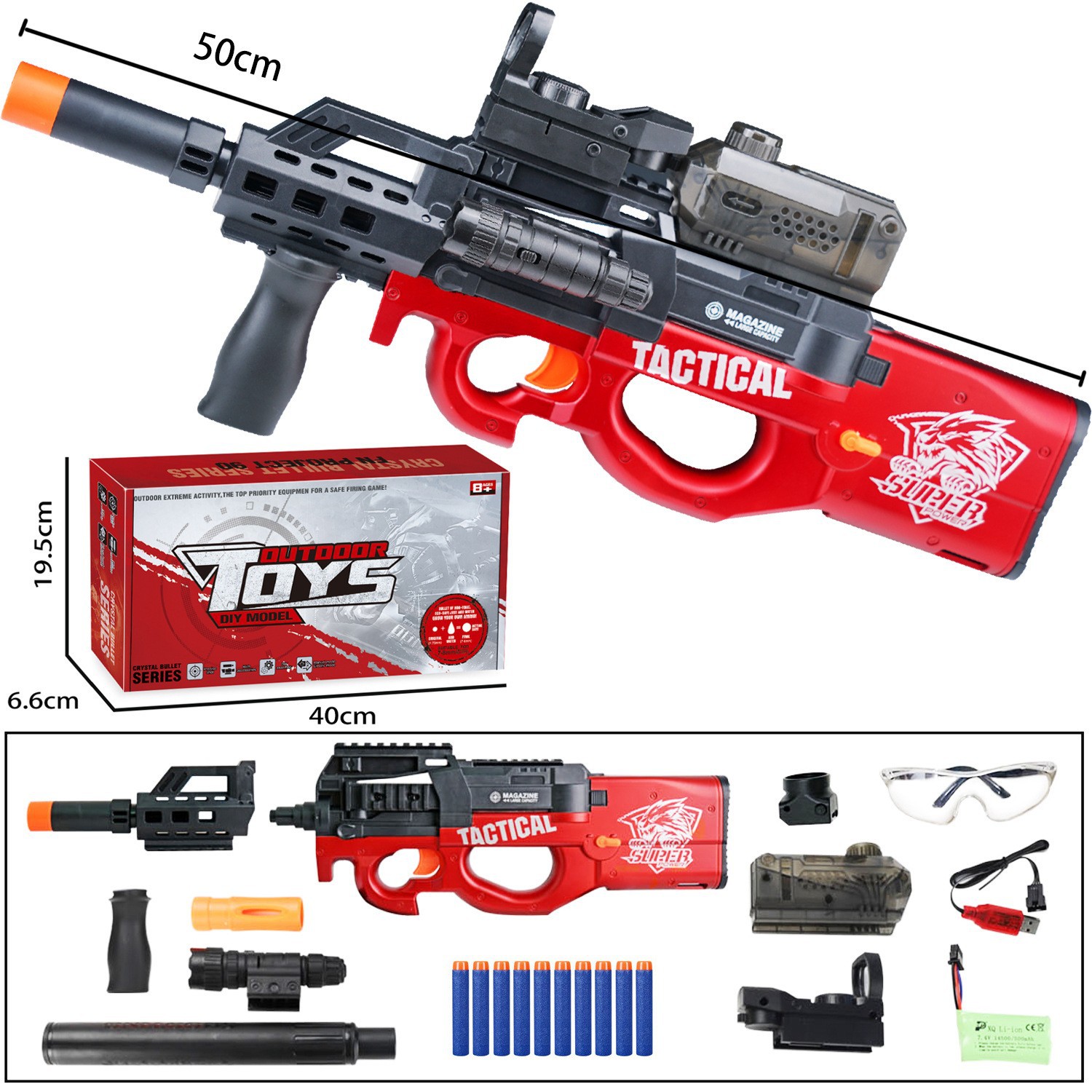 Las balas P90-1 no se recogen.