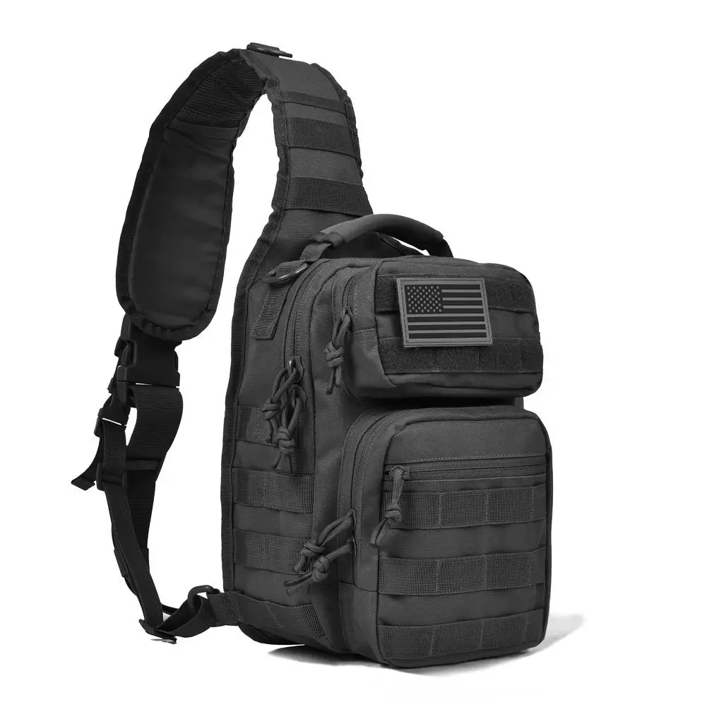 Wholesale Custom Logo Tactical Sling Bag Pack Shoulder Cross Body Sling Backpack