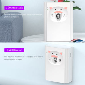 Distributeur De Parfum De Toilette Inteligente Support Mural À Piles Automatique Désodorisant Aérosol Distributeur De Parfum - Product Image 3