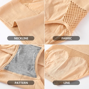 IBGUH Nouvelle Mode Culotte Taille Haute Confortable en Tissu Doux, Sous-vêtement Sculptant pour Femme, Effet Amincissant Ventre et Taille - Product Image 6