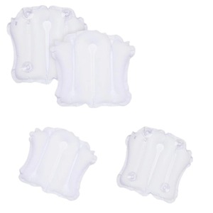 PVC multifunctional inflatable pillow, baby bath non slip pad, adult bathtub pillow, bath neck pillow, divine device, inflatable - Product Image 5