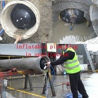 Ballon en caoutchouc gonflable XUYUAN de haute qualité, 75 mm, bouchon naturel, résistance à la traction >12 Mpa, pour la réparation des canalisations d'égouts, test d'étanchéité à l'eau