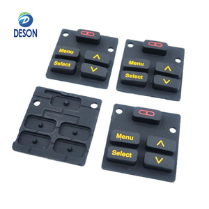 Deson Silicone cảm ứng bàn phím lụa Màn hình in ấn Laser khắc điều khiển từ xa Silicone không thấm nước lưu hóa nút chuyển đổi - Product Image 4