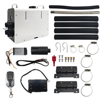 Chauffage au diesel à double tension 5KW 12V 24V pour camion, caravane, camping-car, bateau, avec écran LCD et minuterie