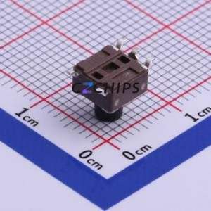 DTSMG-63K-S-V-T/R Tactile Switch SMD Switch Single Pole Single Throw Round Button Vertical Mount 6.14mm - Product Image 2