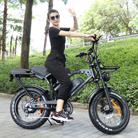 X80 Pro EU Warehouse Fat Bike Bicicleta Eléctrica EU City Bike Bisletas Elektro Motorrad TANDEM Enduro VOMO X80 Ebike