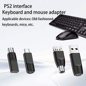 Phổ PS2 cổng Nam để Loại C nữ tip cắm USB một sạc nhanh chóng kết nối cho máy tính xách tay máy tính chuột bàn phím <span class=keywords><strong>Power</strong></span> Adapter - Product Image 2