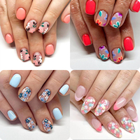 Stylo à pointillage 2 voies pour Art des ongles, 5 pièces, peinture sur Gel UV, accessoire de manucure, pour Salon de beauté