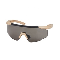 Lunettes de tir tactiques résistantes aux chocs 3.1mm épaisseur trois lentilles lunettes tactiques balistiques interchangeables