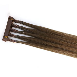 منتجات إطالة الشعر من الريش 6d رائجة البيع مع طرف 6d غير مرئي - Product Image 3