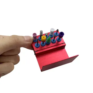 Boîte de désinfection dentaire autoclavable à 10 trous pour fraises dentaires à haute et basse vitesse - Product Image 3