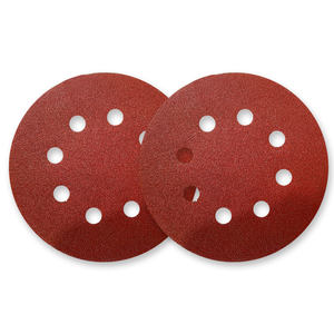 Discos de <span class=keywords><strong>lija</strong></span> 120 Grit Hook and Loop Adhesivo Papel de <span class=keywords><strong>lija</strong></span> redondo <span class=keywords><strong>para</strong></span> LIJADORA <span class=keywords><strong>ORBITAL</strong></span> aleatoria - Product Image 2