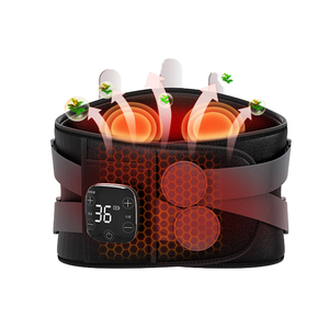 Sabuk Pijat Listrik dengan Pemanas, Vibrator Perut, Sabuk Pijat Pembungkus - Product Image 1