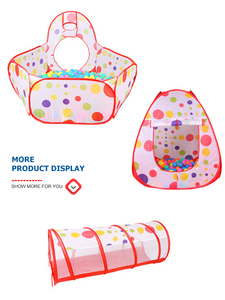 Tente de terrain de jeu intérieure/extérieure pliable portable et nouveau jouet de <span class=keywords><strong>tunnel</strong></span> pour les <span class=keywords><strong>jeux</strong></span> de balle de mer pour enfants - Product Image 5