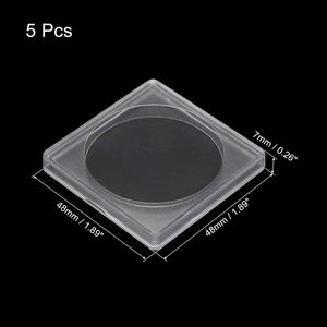 Estuche Protector de Plástico para <span class=keywords><strong>Monedas</strong></span>, Caja Transparente de PVC con Broche para Exhibición y Almacenamiento de <span class=keywords><strong>Monedas</strong></span> Graduadas con Relieve - Product Image 2