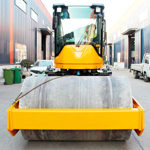 Compattatore di strato di asfalto sottile 8 Ton 10 Ton benzina Diesel vibranti in Tandem asfalto compattatore rulli stradali - Product Image 3