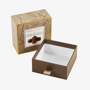 Customized Logo <b>Empty</b> Drawer Rigid Chocolate Packaging <b>Gift</b> <b>Box</b> - Product Image 4