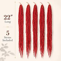 Amaranthus Gantung Kualitas A, Awet, Grosir, untuk Rangkaian Bunga DIY, Dekorasi Pernikahan, Kotak Kustom