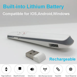 Présentateur sans fil Rechargeable pointeur à distance stylo Laser pointeur présentation pour réunion PPT formation discours - Product Image 3